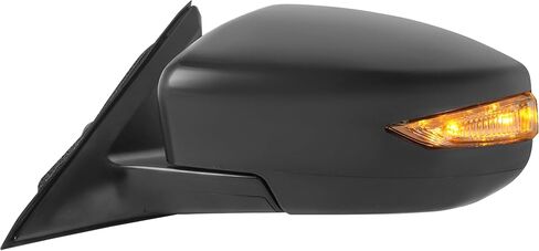 Power Door Mirror Passenger Side Compatible with 2013-2018 Nissan Altima 96301-3TH3A Non- Heated Manual Folding Mirror Replacement- Black/Right,w/Turn Signal in Kuwait