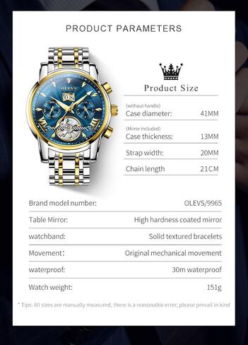 OLEVS Mens Automatic Watches Green Mechanical Watches for Men No Battery Date Waterproof Self Winding Watch Mens Luxury Moon Phase Man Wristwatch Stainless Steel Diver Reloje Hombre Calendar in Kuwait