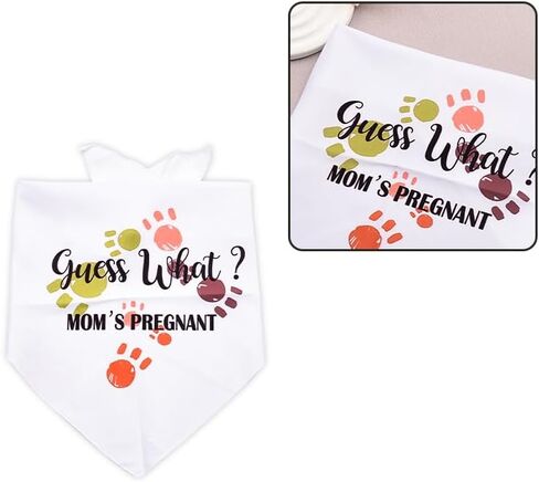Big Brother Dog Bandana للكلاب الكبيرة ، هدايا إعلان الحمل للأصدقاء عائلة العائلة لأول مرة الأمهات الآباء هدايا للكلاب أمي أبي هدايا للرجال in Kuwait