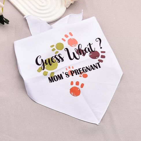 Big Brother Dog Bandana للكلاب الكبيرة ، هدايا إعلان الحمل للأصدقاء عائلة العائلة لأول مرة الأمهات الآباء هدايا للكلاب أمي أبي هدايا للرجال in Kuwait