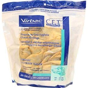 Virbac C.E.T. كلب النظافة عن طريق الفم الأنزيمية يمضغ عدد كبير من 26-50 رطل 30