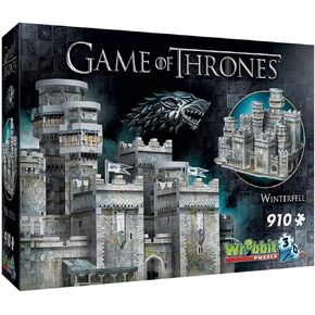 WREBBIT 3D - لعبة العروش لغز الصور المقطوعة ثلاثي الأبعاد The Red Keep (845 قطعة) GOTRK