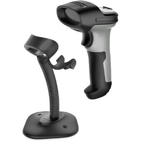 Inateck Barcode Scanner with Hands Free Adjustable Stand, Bundle Product, BCST-70 and BCST-S