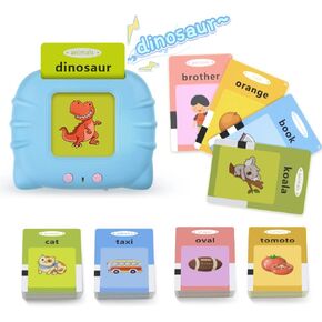Talking Flash Cards for Toddlers 3-6 Year Old,Learning Educational Toddler Toys,Montessori Toys,Autism Sensory Toys,Gifts for Boys and Girls,224 Sight Word Speech Therapy Toys for Kids