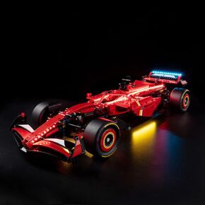 مجموعة إضاءة LED Kyglaring لـ LEGO Technic Ferrari SF-24 F1 Model ، متوافقة مع LEGO 42207 ، لم يتم تضمين مجموعات الطوب (الإصدار الكلاسيكي)