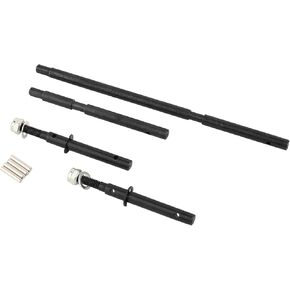 Hard Steel Front Rear Portal Axle CVD Shaft for 1/10 RC Crawler Axial Wraith 90018 RR10 AX10 Upgrade Part (Front Shaft)