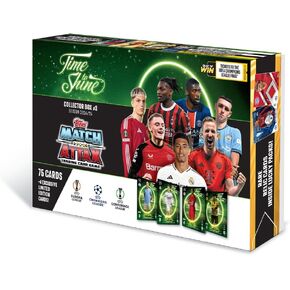 Topps Uefa Champions League Match Attax 24/25 Trading and Tradible Card Game (حان الوقت للتألق مربع جامع - المجلد 3)