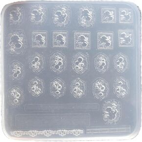 appuivbt art atr mould for diy nail art decorations diy diy nails silicone mapplates nails corving aboulds aboulds