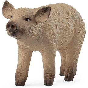 Schleich Farm World - لطيف 2 "Mangalica Piglet Pig Toy للأطفال. ألعاب حيوانية واقعية للبنين والبنات. شخصية تعليمية ممتعة للتعلم الخالي من الشاشة للأطفال الذين تتراوح أعمارهم بين 3+ 14893
