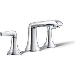 شوكة الحمام Kohler K-22020-4 مقسّى 1.2 GPM، كروم مصقول