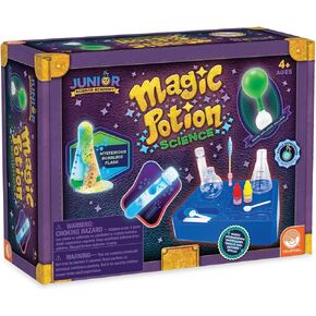 Mindware Junior Science Academy: Magic Potion Science Chemistry Set - 5 Amazing Beginning Science Protects for Kids Ages 4 & Up - دروس علمية ممتعة للمنزل أو المدرسة