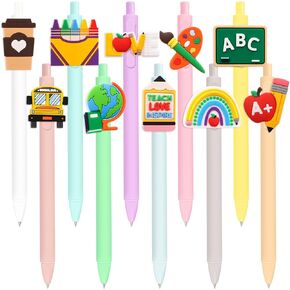 ceiba tree Teacher Appreciation Pens Black Ink Writing Pens Funny Appreciation Gifts Teach Love Inspire Thank You Teacher Gift for Men Woman School Office Supplies