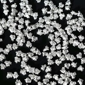 100 Pieces/Lot 0.26''x0.27'' Flower Stamens Alloy for Jewelry Making Connection Base, Pistil Blossom Flower Shape Connectors Charm Findings, Metal Material Bead Cap Accessory for DIY Earrings (Silver)