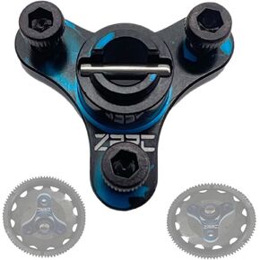 سبيكة الألومنيوم المعدنية RC قابض القابض من أجل Traxxas 1/10 Stampede/Slash VXL/XL5 2WD （Black Green）