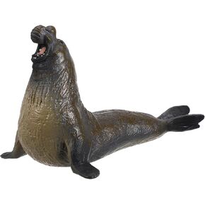 Toyandona Kids Felephant Seal Model Toy Sea Creature Seal Sealister Model Sealife Toy Toy Toy Kids Educational Toy (Bown Brown)