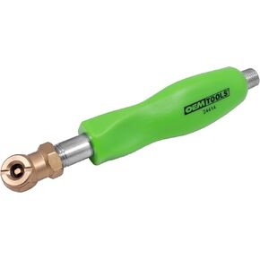 OEMTOOLS 24413 ظرف هواء مزدوج القدم، تصميم قفل إمالة سريع الاتصال، 1/4 NPT، 150 رطل لكل بوصة مربعة ملحق منفاخ الإطارات لضاغط الهواء، شاحنة، جرار، وأدوات تغيير الإطارات شبه
