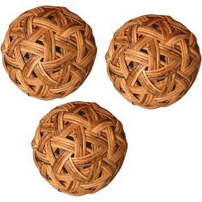 Full Funk Light Wide Weave Rattan Sepak Takraw Thailand مجموعة تقليدية من 3 كرات