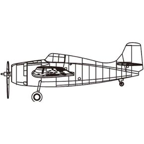 عازف البوق 1: 200 - Grumman F -4F Wildcat