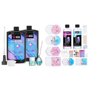 دعونا نطبق راتنج UV Resin و Resin Coaster Kit