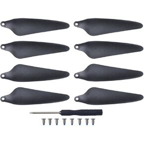 Fytoo 8pcs Propeller for HS360S Aerial Quadcopter RC Drone Blade Press