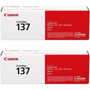 Canon CRG-137 Black Toner Cartridge ، 9435B001AA ، 2 pack