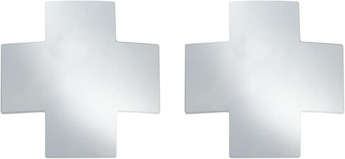 VASTLUCKY Punked X غطاء الحلمة الجلدي القابل لإعادة الاستخدام فطائر اللحم ذاتية اللصق بتلات الثدي الشرير للنساء in Kuwait