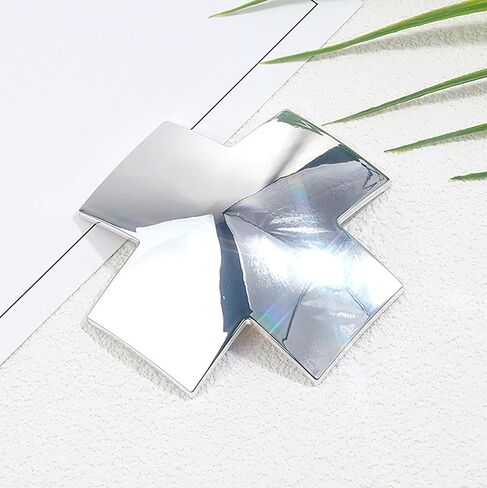 VASTLUCKY Punked X غطاء الحلمة الجلدي القابل لإعادة الاستخدام فطائر اللحم ذاتية اللصق بتلات الثدي الشرير للنساء in Kuwait