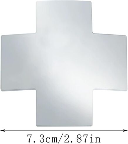 VASTLUCKY Punked X غطاء الحلمة الجلدي القابل لإعادة الاستخدام فطائر اللحم ذاتية اللصق بتلات الثدي الشرير للنساء in Kuwait