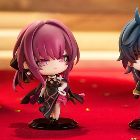 Anime Figure, 3.1 Inches Cute Official Kafka Blade Welcome to Train Tea Party Chibi Figures, Collectable Anime Figure for HSR Fans (Kafka) in Kuwait