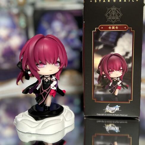 Anime Figure, 3.1 Inches Cute Official Kafka Blade Welcome to Train Tea Party Chibi Figures, Collectable Anime Figure for HSR Fans (Kafka) in Kuwait