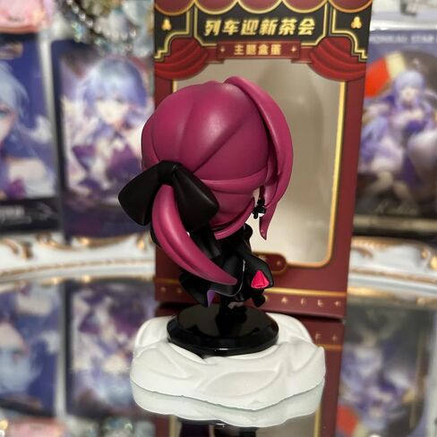 Anime Figure, 3.1 Inches Cute Official Kafka Blade Welcome to Train Tea Party Chibi Figures, Collectable Anime Figure for HSR Fans (Kafka) in Kuwait