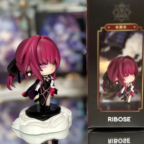 Anime Figure, 3.1 Inches Cute Official Kafka Blade Welcome to Train Tea Party Chibi Figures, Collectable Anime Figure for HSR Fans (Kafka) in Kuwait