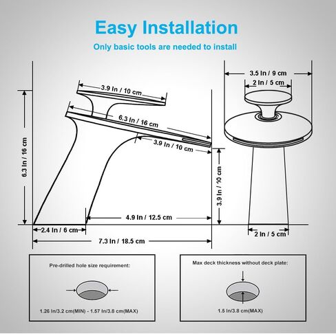 Wovier Brushed Nickel Waterfall Bathroom Sink Faucet with Supply Hose,Single Handle Single Hole Vessel Lavatory Faucet,Slanted Body Basin Mixer Tap Tall Body Commercial in Kuwait