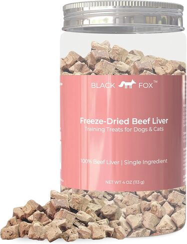 BLACK FOX Freeze-Dried Pump'ken Dog Treats | Cat Treats | 2oz Chicken Salmon Pumpkin, Raw, Healthy, All Natural, Human Grade, Digestion in Kuwait
