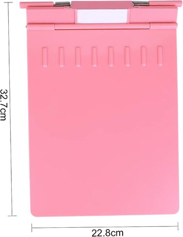Plastic Clipboard with Privacy Cover High Capacity Clip Nursing Clip Board Paper Holder File Document Sheet Holder for Nurses Medical Personnel Jobsite, 9x12.9 Inches, Fits A4 & Letter Size Paper in Kuwait