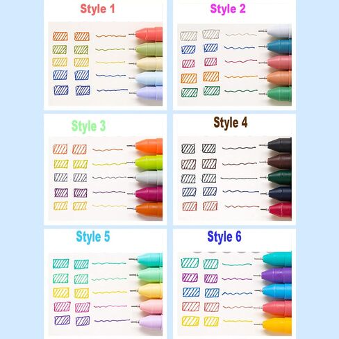 Yyaaloa 30 Colours لطيف أقلام ملونة الحبر الحبر الحبر الدقيق أقلام الحبر لمستلزمات الفنون المكتبية المدرسية المجلات ، الرسم ، الرسوم المتحركة الحرفية ، والملاحظة (30 لونًا متنوعًا) in Kuwait