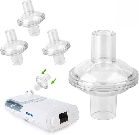 مرشح فيروسي عالمي ملائم لأجهزة CPAP وBiPAP (3) in Kuwait