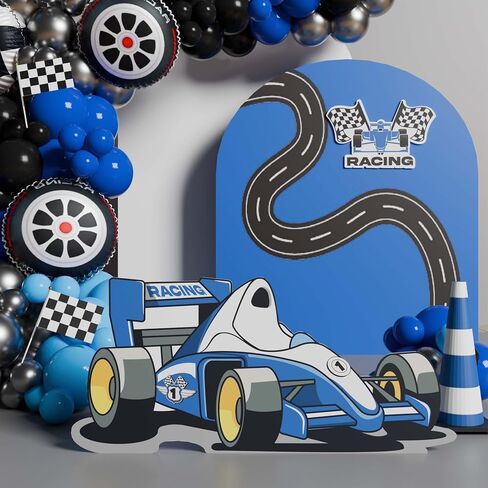 Race Car Party Decorations Racing Theme Centerpiece Red Car Decor Party Backdrop Photo Booth Prop for Birthdays Race Car Parties Festive Events in Saudi Arabia
