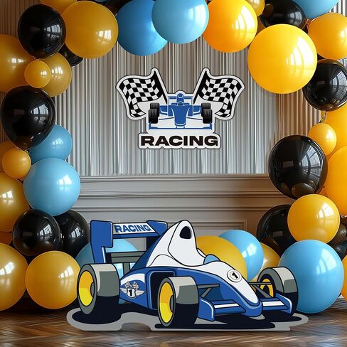 Race Car Party Decorations Racing Theme Centerpiece Red Car Decor Party Backdrop Photo Booth Prop for Birthdays Race Car Parties Festive Events in Saudi Arabia