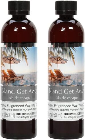 Hosley Set of 2 Fragrance Warming Oils for Oil Warmers, Diffusers, and Potpourri Burners Aromatic Elegance and Long-Lasting Scent Gardenia Bliss 5Oz in Saudi Arabia
