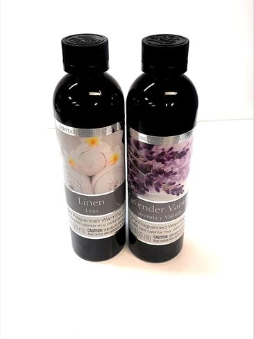 Hosley Set of 2 Fragrance Warming Oils for Oil Warmers, Diffusers, and Potpourri Burners Aromatic Elegance and Long-Lasting Scent Gardenia Bliss 5Oz in Saudi Arabia