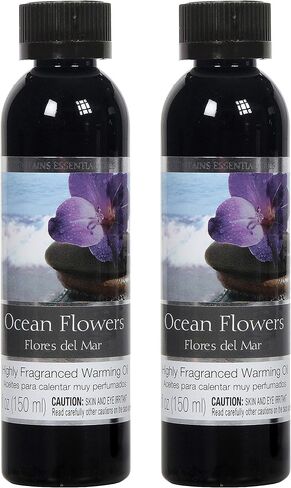Hosley Set of 2 Fragrance Warming Oils for Oil Warmers, Diffusers, and Potpourri Burners Aromatic Elegance and Long-Lasting Scent Gardenia Bliss 5Oz in Saudi Arabia