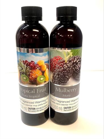 Hosley Set of 2 Fragrance Warming Oils for Oil Warmers, Diffusers, and Potpourri Burners Aromatic Elegance and Long-Lasting Scent Gardenia Bliss 5Oz in Saudi Arabia