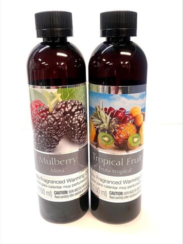 Hosley Set of 2 Fragrance Warming Oils for Oil Warmers, Diffusers, and Potpourri Burners Aromatic Elegance and Long-Lasting Scent Gardenia Bliss 5Oz in Saudi Arabia