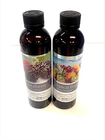 Hosley Set of 2 Fragrance Warming Oils for Oil Warmers, Diffusers, and Potpourri Burners Aromatic Elegance and Long-Lasting Scent Gardenia Bliss 5Oz in Saudi Arabia