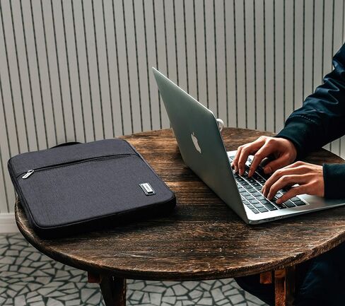 Lonmen 14 بوصة كمبيوتر محمول الأكمام حقيبة مقاومة للمياه لمعظم كتاب الكمبيوتر/السطح/Lenovo Flex 4/Yoga 530/ThinkPad L480 E485/HP Pavilion X360/Dell New Latitude 5490 7490 2018 ، Gray Dark in Kuwait
