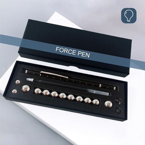 Fidget Pen,Magnetic PenMagnetic Toy Pen, Multifunctional deformable Magnet Writing Pen, Novel Cool Gadget Pen,Toy Gift for Children or Friends (Black) in Kuwait