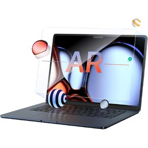 متوافق مع Macbook Air 15 Inch Case & AR Protector