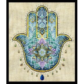 Hamsa Counted Cross Stitch Kit