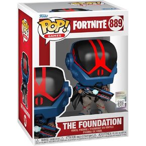 فونكو بوب! الألعاب: Fortnite - The Foundation - FINYL Figure - فكرة الهدية - البضائع الرسمية - للأطفال والكبار - عشاق ألعاب الفيديو - نموذج النموذج لهواة الجمع والعرض